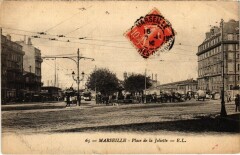 Marseille - Place de la Joliette à Marseille