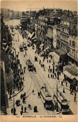 Marseille - La Cannebiere à Marseille