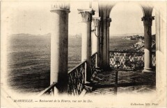 Marseille - Restaurant de la Reserve, vur sur les Iles à Marseille