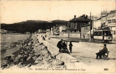 Marseille - La Corniche - Promenade de la Plage à Marseille