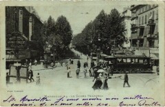 Marseille - Le Cours Belsunce à Marseille