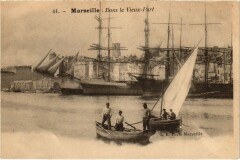 Marseille - Dans le Vieux-Port à Marseille