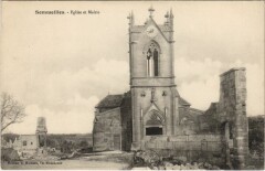 Semmeilles Eglise et Mairie
