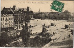 Lille Place de la République à Lille