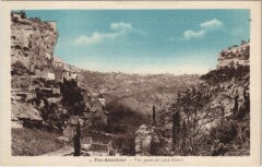 Roc-Amadour - Vue generale (cote Quest)