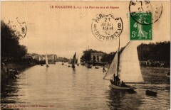 Le Pouliguen - Le Port un jour de Regates -
																					44510 Le Pouliguen
																			