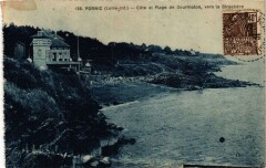 Pornic - Cote et Plage de Gourmalon vers la Birochere -
																					44210 Pornic
																			