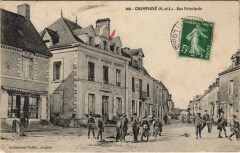 Champigne - Rue Principale -
													49 Maine et Loire
												