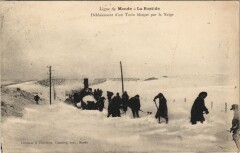 Ligne de Mende a La Bastide Délblaiement d'un train bolqué -
																					48000 Mende
																			