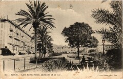 Nice - Les Nouveaux Jardins et le Cas à Nice