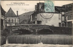 Salies de Bearn La Cascade et le Pont de la Lune France
