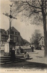 Salies de Bearn La Place Jeanne-d'Albret France