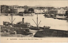 Bayonne Jonction de la Nive France à Bayonne