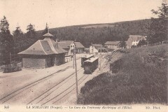 La Schlucht - La Gare Du Tramway Electrique Et Hotel