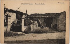 Saint-Agnant Maison bombardée