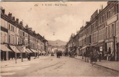 Souvenir de Saint-Die - Rue thiers