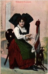Elsasserin - Alsacienne - Folklore - Type