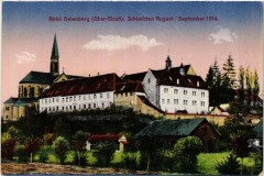 Abtel Oelenberg - Schlachten August -
													68 Haut Rhin
												