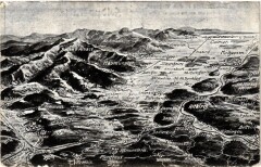Das Schlachtfeld in den Vogesen