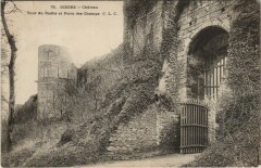 Gisors Chateau - Tour du Diable et Porte des Champs à Gisors