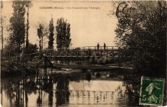 Lozanne - Une Passerelle sur l'Azergue -
																					69380 Lozanne
																			