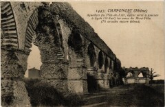 Chaponost - Aqueducs du Plat de l'Air ayant servi a amener à Chaponost