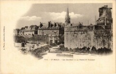 Saint-Malo - Le Chateau & la Porte Saint-Vincent à Saint-Malo