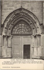Cluny Eglise Notre-Dame, Porte d'Entree France -
																					71250 Cluny
																			