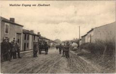Guerre Heudicourt Westlicher Eingang à Heudicourt