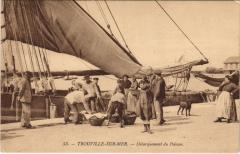 Trouville Debarquement du Poisson