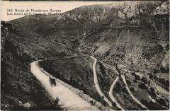 Route de Mende aux Gorges France à Mende