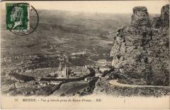 Mende Vue Generale prise de St.Privat France à Mende