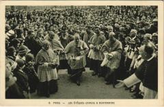 Carte postale ancienne Les Evêques Chinois à Montmartre
                                                                     à Paris 18e
                                