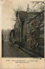 Carte postale ancienne Vieux Montmartre - La Chaumière - Rue Saint-Vincent
                                                                     à Paris 18e
                                