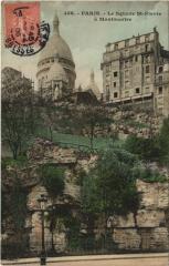 Paris 18e Montmartre Square Saint-Pierre