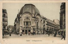 Carte postale ancienne L'Hippodrome
                                                                     à Paris 18e
                                