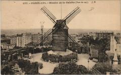 Carte postale ancienne Moulin de la Galette
                                                                     à Paris 18e
                                