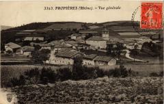 Propieres - Vue générale à Propières