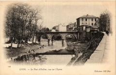 Lyon - Le Pont d'Oullins vue sur l'Izeron à Lyon