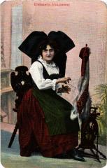 Elsasserin - Alsacienne - Folklore - Type