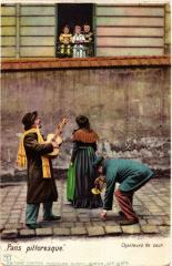 Paris pittoresque. Chanteurs de cour