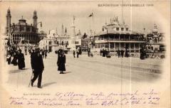 Paris Expo 1900 - Sur le Pont d'Iéna