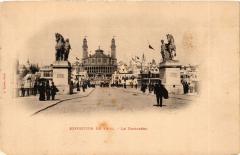 Paris Expo 1900 - le Trocadéro