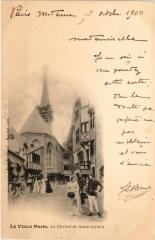 Paris Expo 1900 - Le Vieux Paris Le Chevet de Saint-Julien