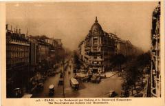 Paris 9e - Le Boulevard des Italiens à Paris 9e