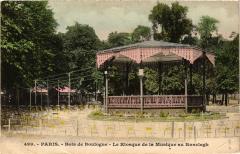Bois de Boulogne - Le Kiosque de la Musique au Ranelagh à Paris 16e