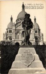 Le Sacré-Coeur - Statue du Chevalier de la Barre à Paris 18e