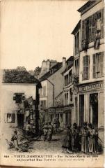 Carte postale ancienne Vieux-Montmartre - Rue Sainte-Marie en 1860
                                                                     à Paris 18e
                                