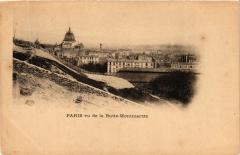Carte postale ancienne Paris vu de la Butte-Montmartre
                                                                     à Paris 18e
                                