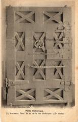 Paris 5e-Ancienne Porte du 21 de la rue Saint-Jacques à Paris 5e